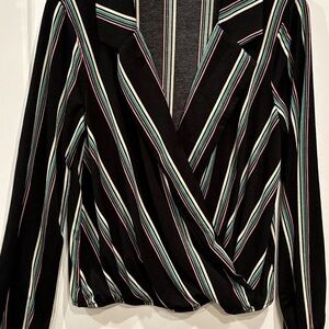 June & Hudson Multicolor Striped Blouse